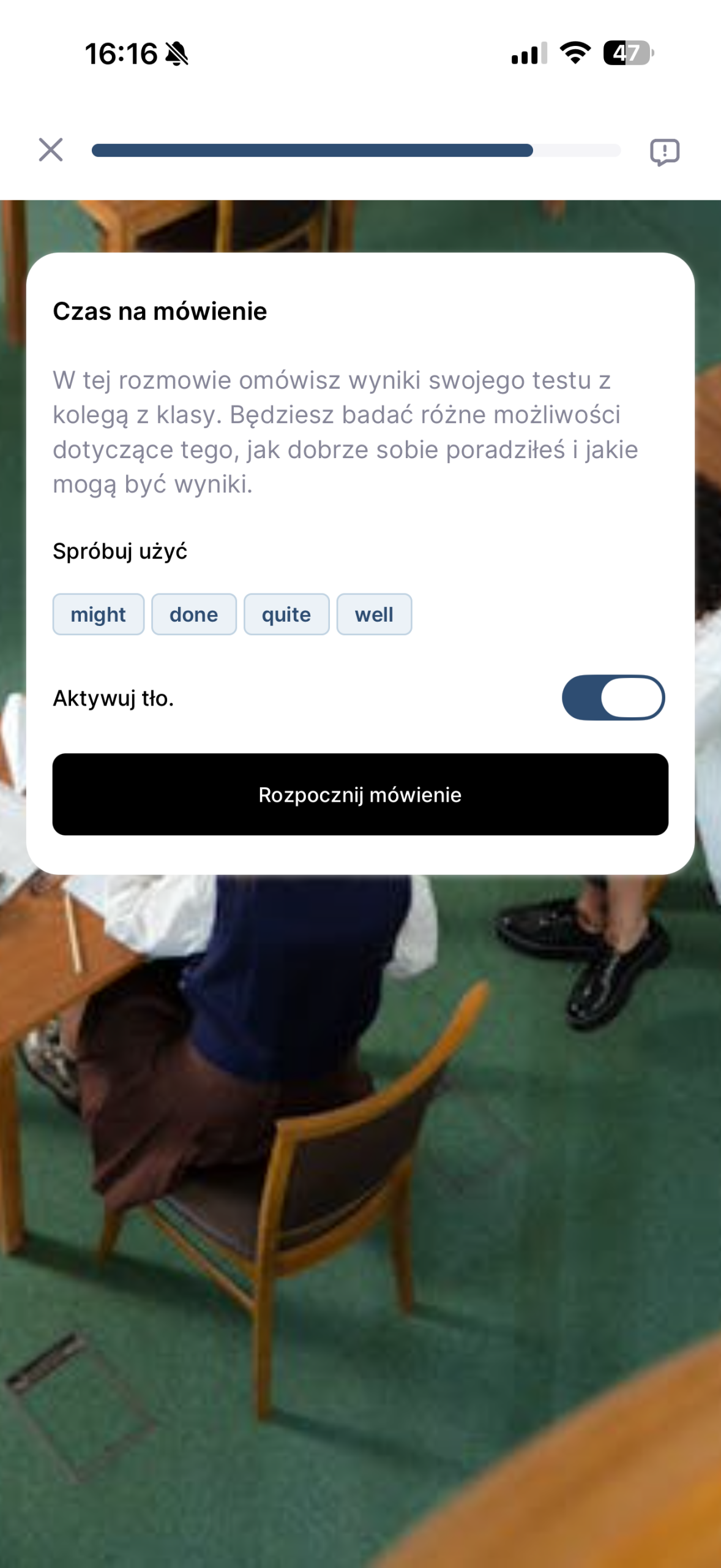 Ćwiczenia i zadania na platformie CAI Language Coach